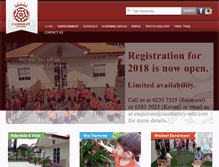 Tablet Screenshot of camberley-edu.com